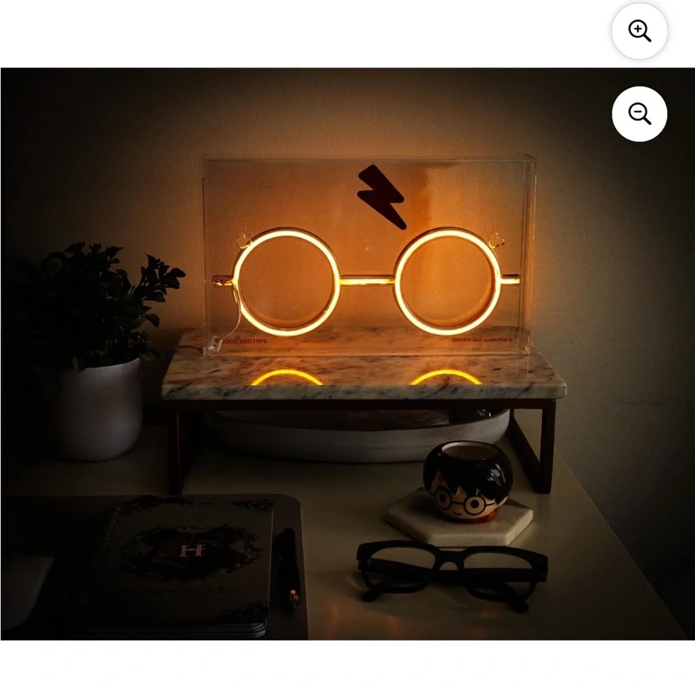 Harry Potter Neon LED Light Box NWT NIB